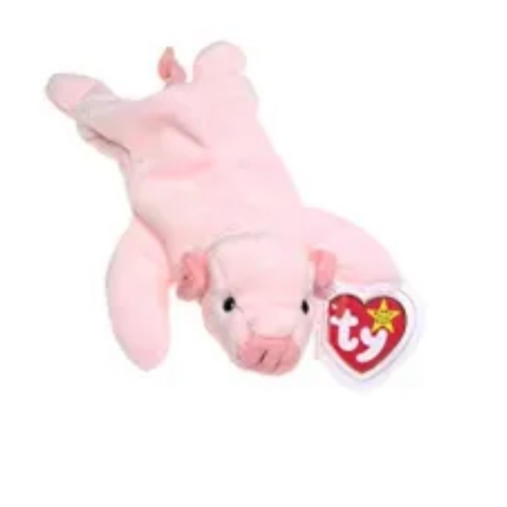 1993 Squealer the Pig Beanie Baby